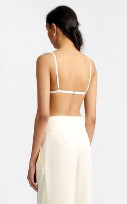 Dion Lee Trace Lace Bandeau white size 8 for rent on The Volte - image 3