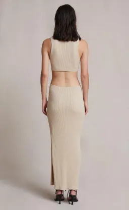 Bec and Bridge Riviera Knit Twist midi dress for rent on The Volte - image 3
