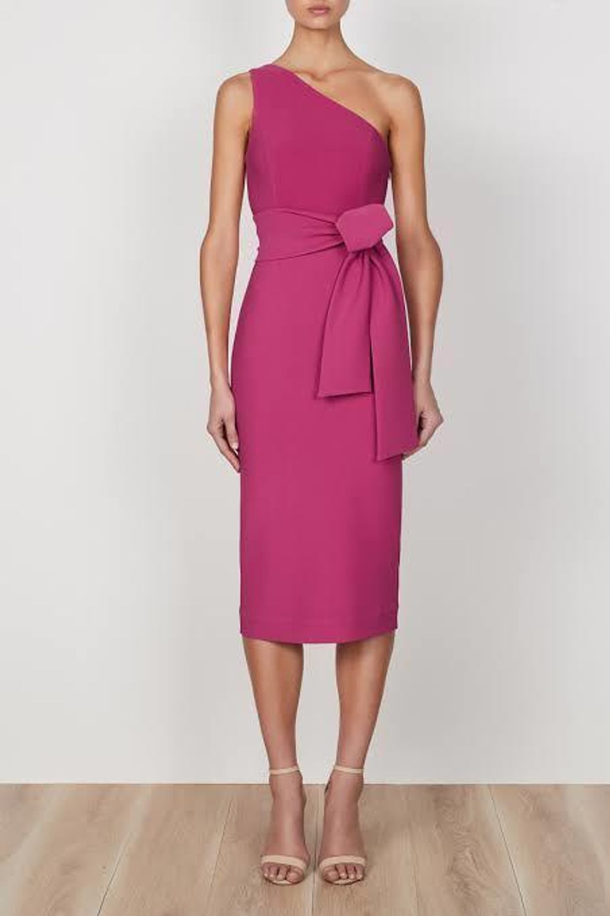 Shona Joy Lucy One Shoulder Midi Dress - Image 1