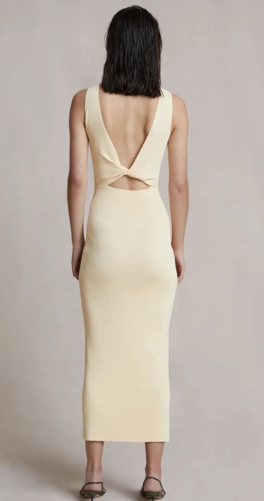 Bec & Bridge Sorbet Summer Midi Dress in Butter Size 10 for rent on The Volte - main image