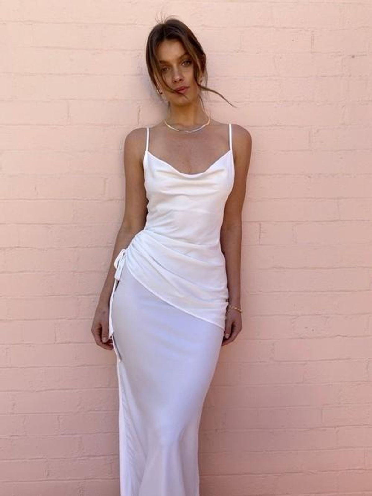 Issy Poem Midi Dress White Size 6 - Image 2