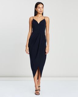 Shona Joy Navy Cocktail Dress 8 for rent on The Volte - image 3