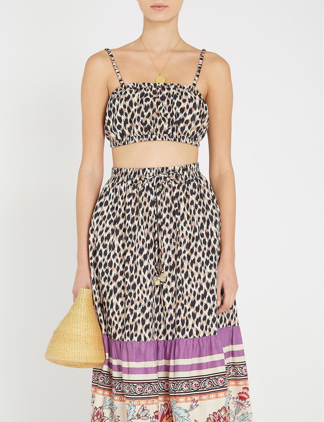 Tigerlily Elena Maxi Skirt Set for rent on The Volte - main image