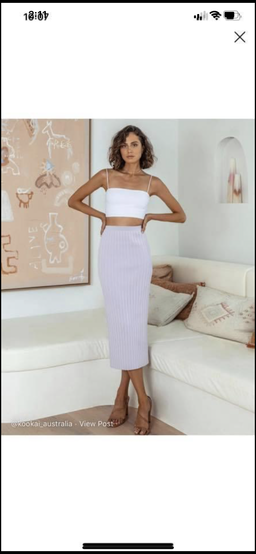 Kookai Stirling Set Lilac for rent on The Volte - image 2