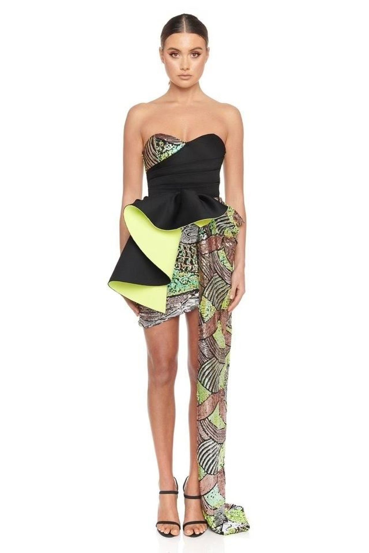 Eliya The Label Florence Dress Black Size 10 - Image 1