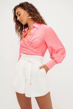 Bravo Neon Pink Shirt and Bay Vista Shorts for rent on The Volte - image 1