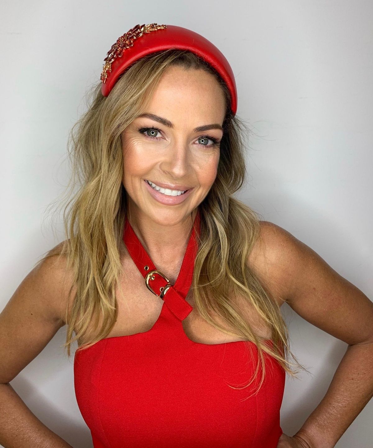 Halo & Rose Duchess bandeau headband red - Image 5