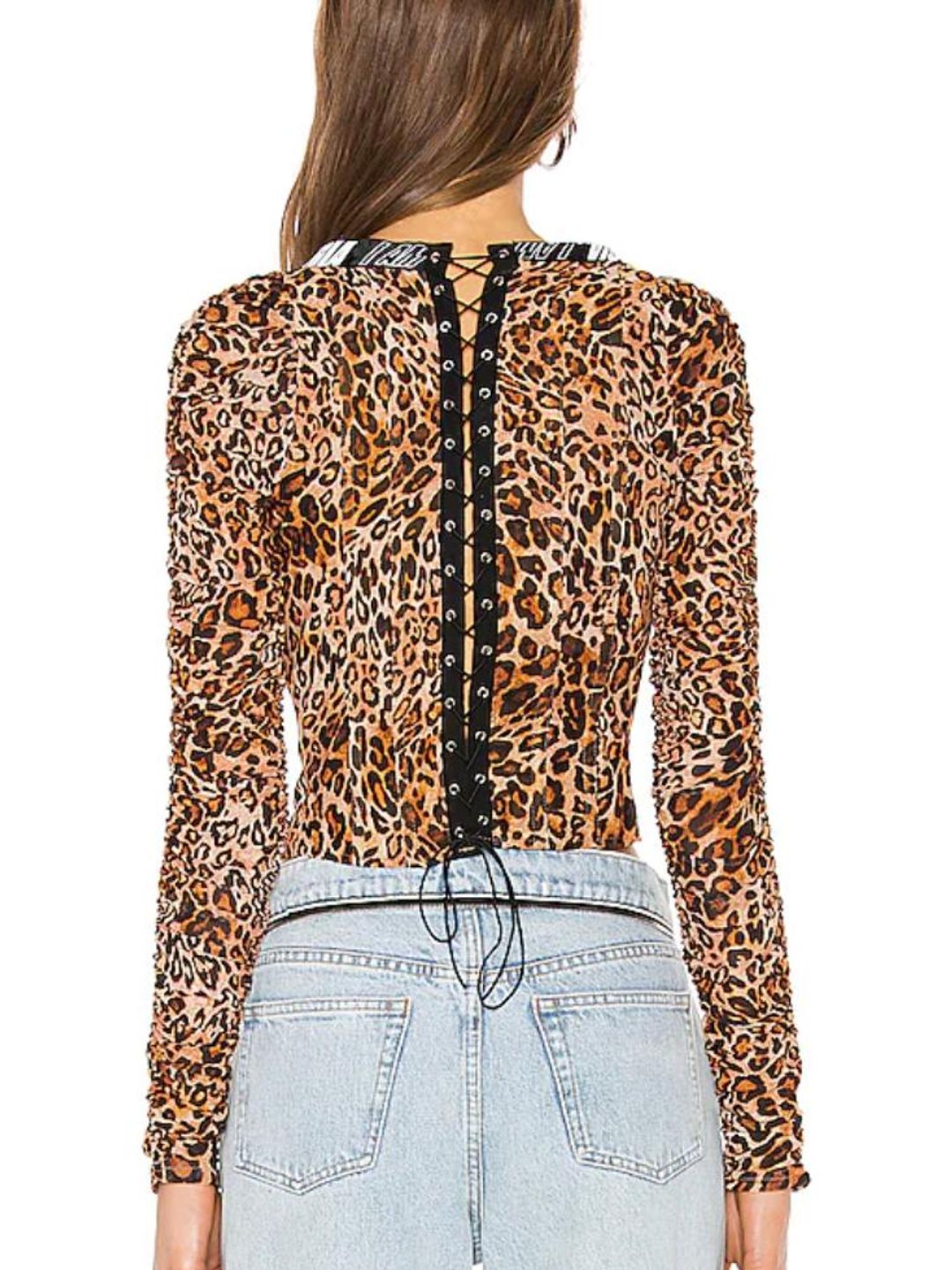 I Am Gia Chelsea Corset Top Print Size 8 for rent on The Volte - main image