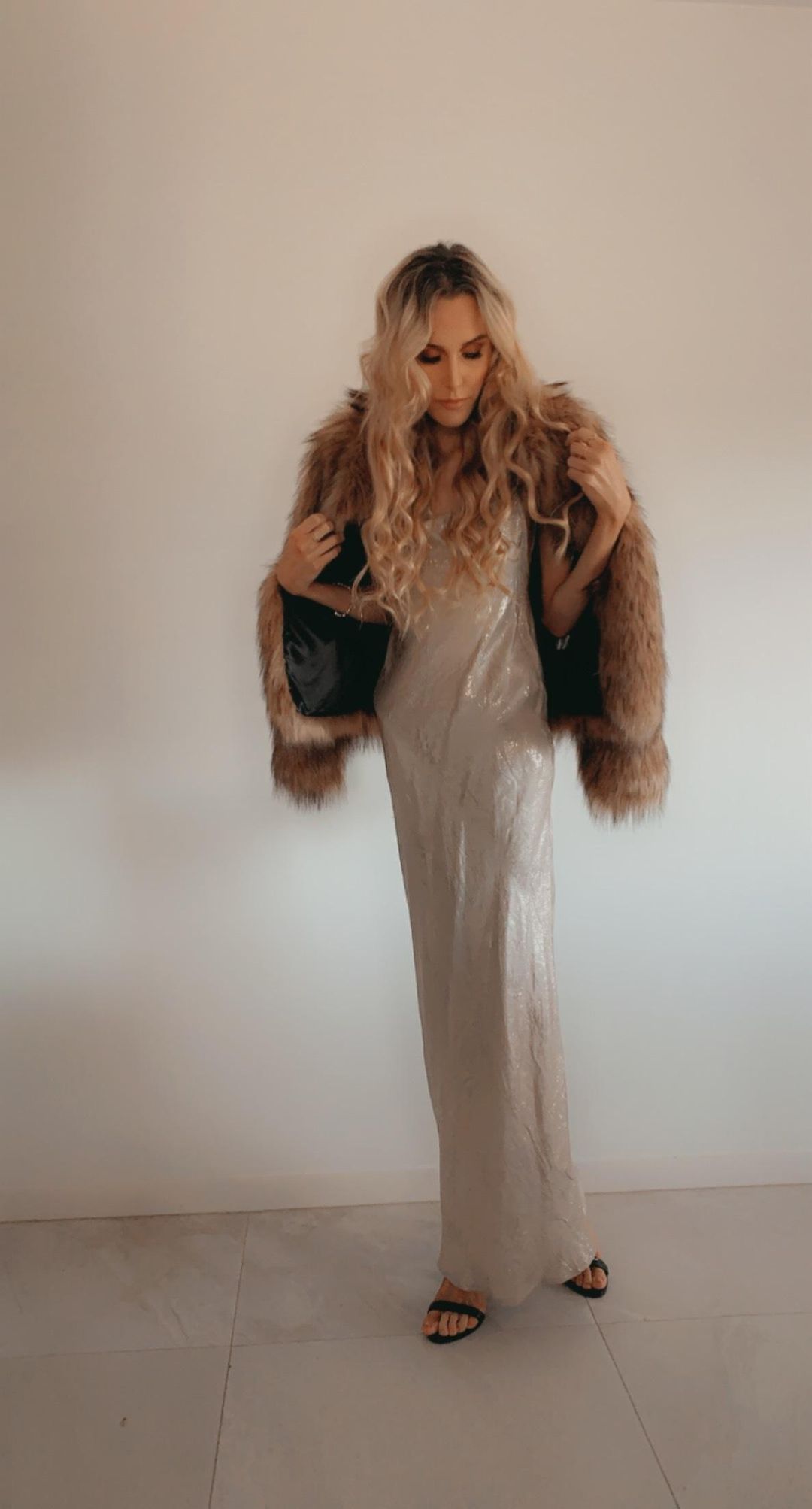 Unreal Fur Delish Jacket Mocha Brown Size 6 for rent on The Volte - main image