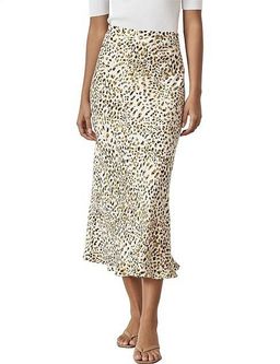 Bec & Bridge Catalonia Midi Skirt Leopard Print Size 10 for rent on The Volte - image 1