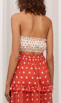 Steele Poppy Skirt & Matching Frenchi Top Set Size 10 for rent on The Volte - image 2