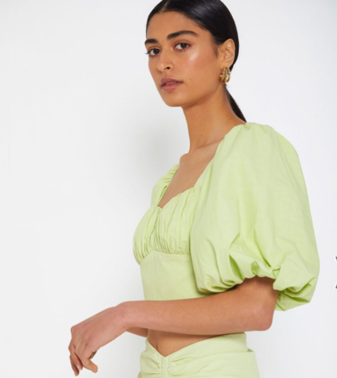 Mossman Seahaze Top Green Size 10 for rent on The Volte - main image