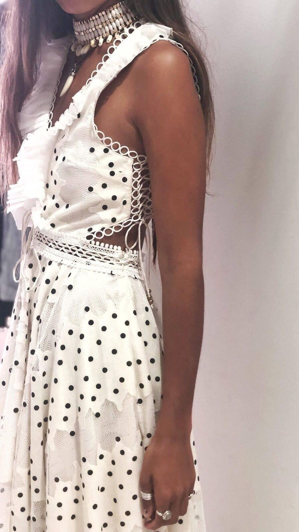 Ixiah the Label Wiseman Dress Print Size 10 - Image 2