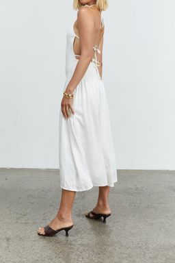 Sovere Studio Myth Tie Back Midi Dress 8 for rent on The Volte - image 4