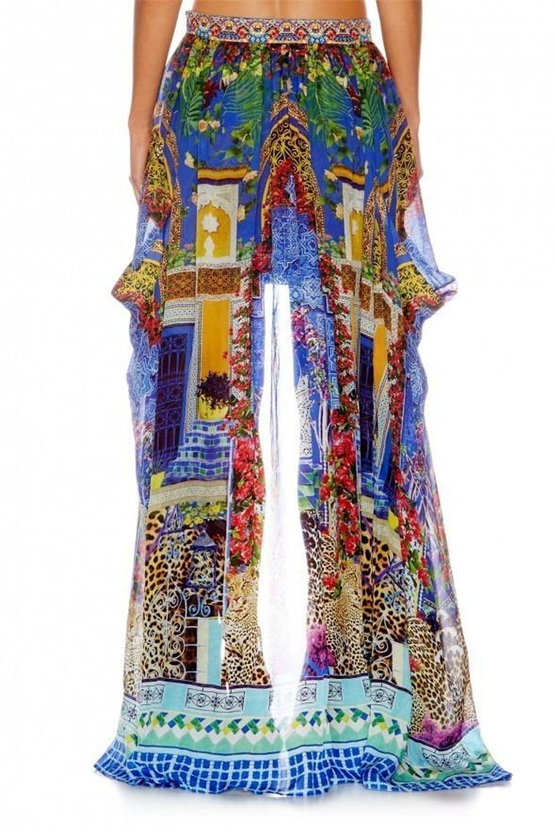 Camilla Bohemian Bounty Short Skirt Print Size 12 for rent on The Volte - main image