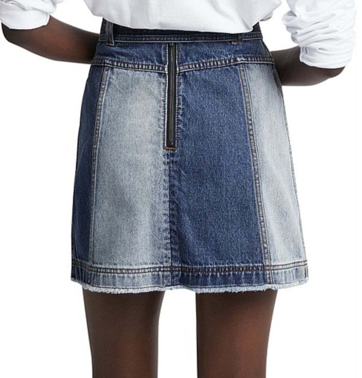 Aje Freecycle Denim Skirt - Image 2