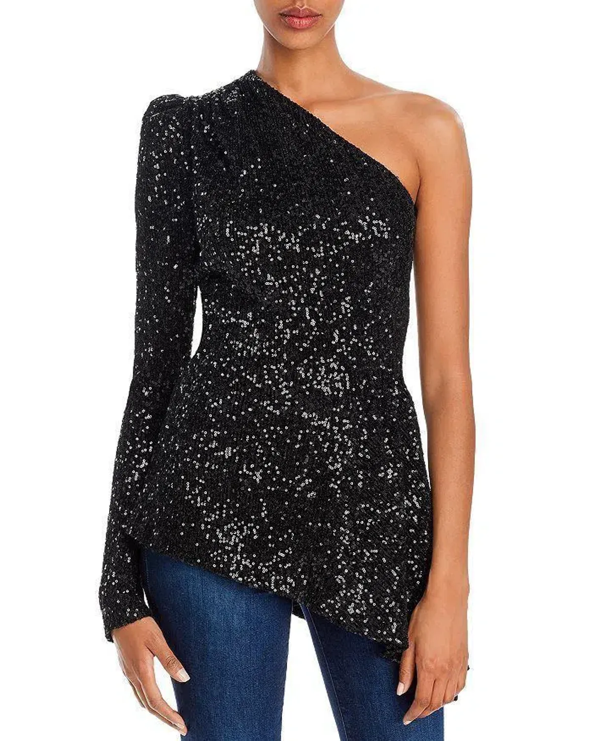 Rebecca Vallance Mica One Sleeve Top - Image 1