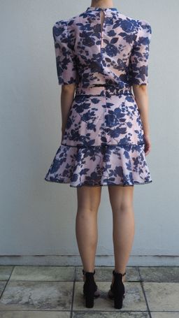 Keepsake the Label Halo Blouse Size S and Skirt Size L Set Print for rent on The Volte - image 3