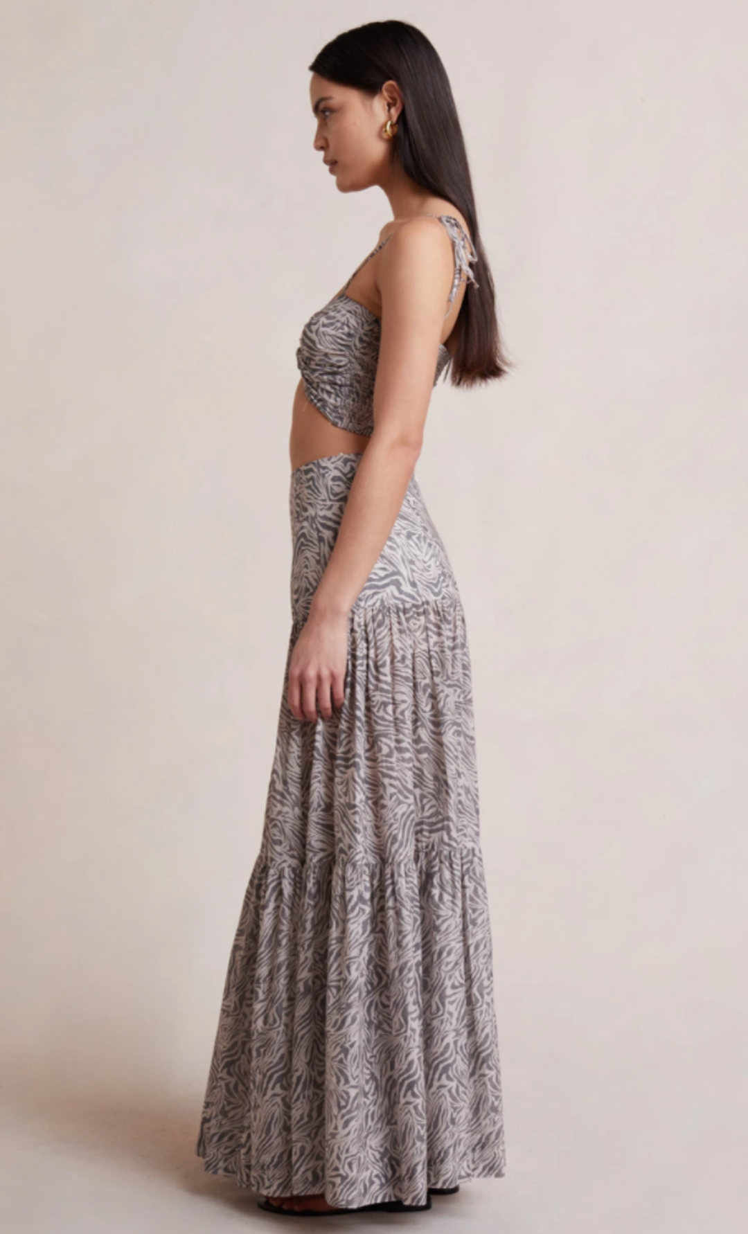 Bec & Bridge Sahara Crop Top and Maxi Skirt Print Size 8 for rent on The Volte - main image
