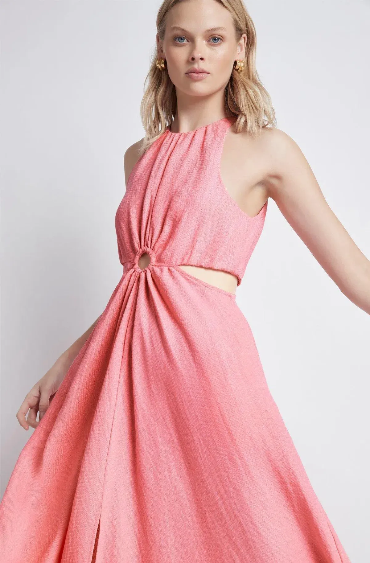 Sheike Gallery Dress Pink Size 8 - Image 3