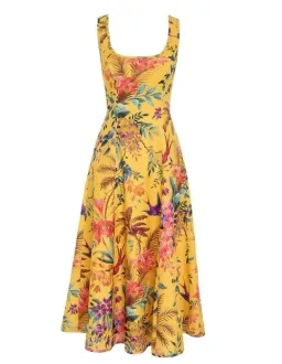 Zimmerman Tropicana Midi in Mango (size 3) for rent on The Volte - image 3