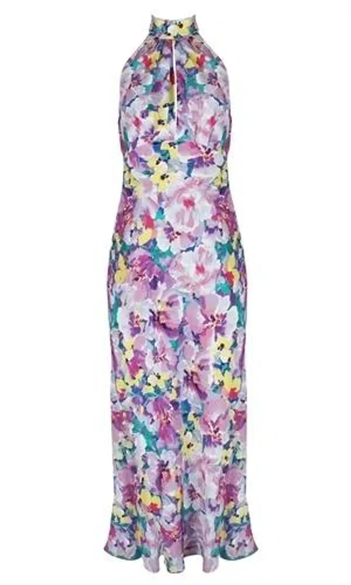 RUBY GIGI SILK HALTER DRESS SIZE 8 - Image 10