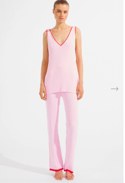 Steele Ama Top & Richie Pants Set Size 12 Pink for rent on The Volte - image 1