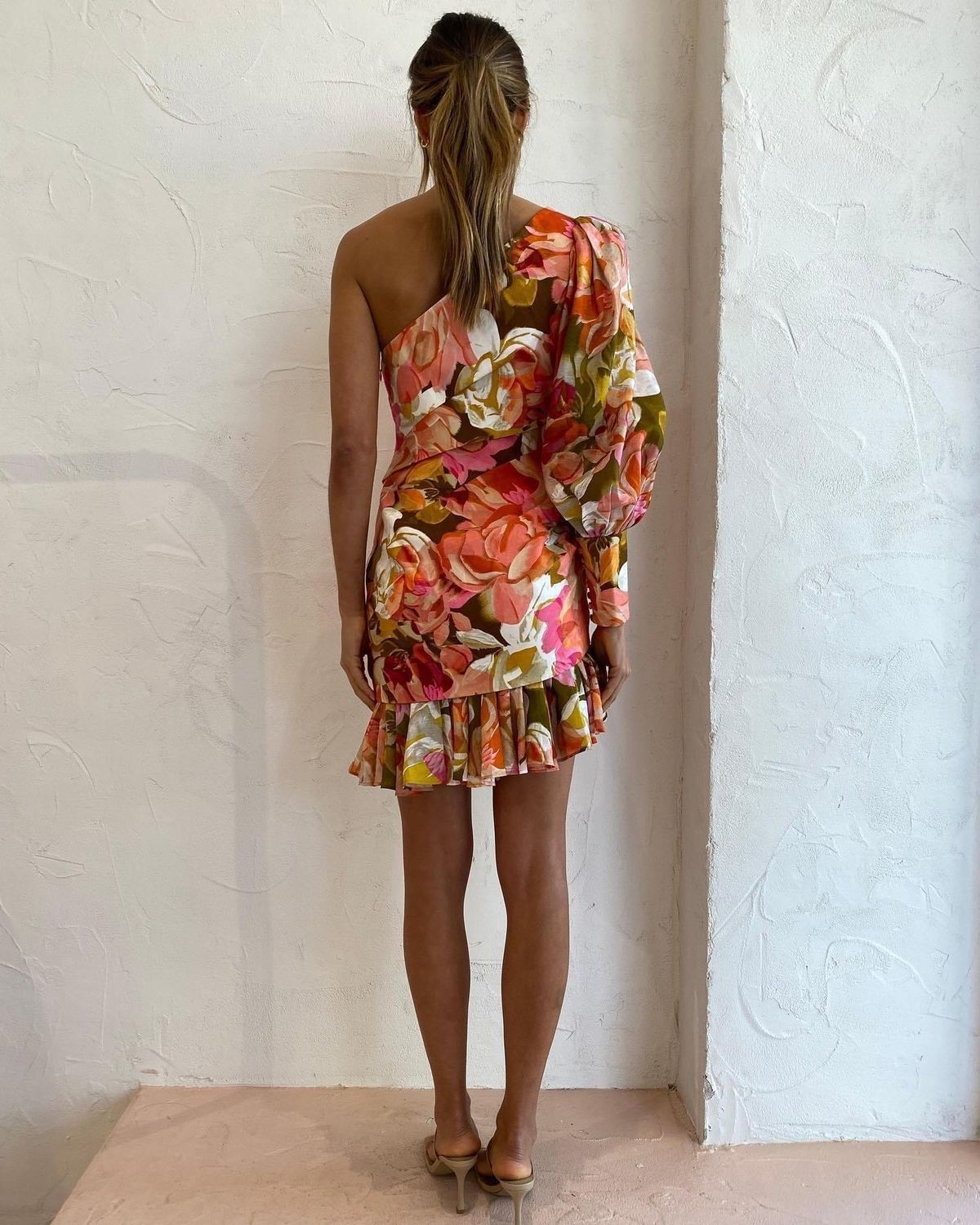 Acler Lawson Dress in Pink Bouquet Size 6 - Image 5
