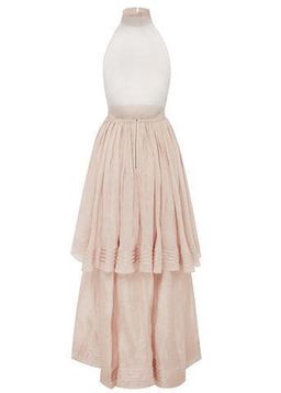 AJE Sienna Dress - Size 6 (Blush) for rent on The Volte - image 2