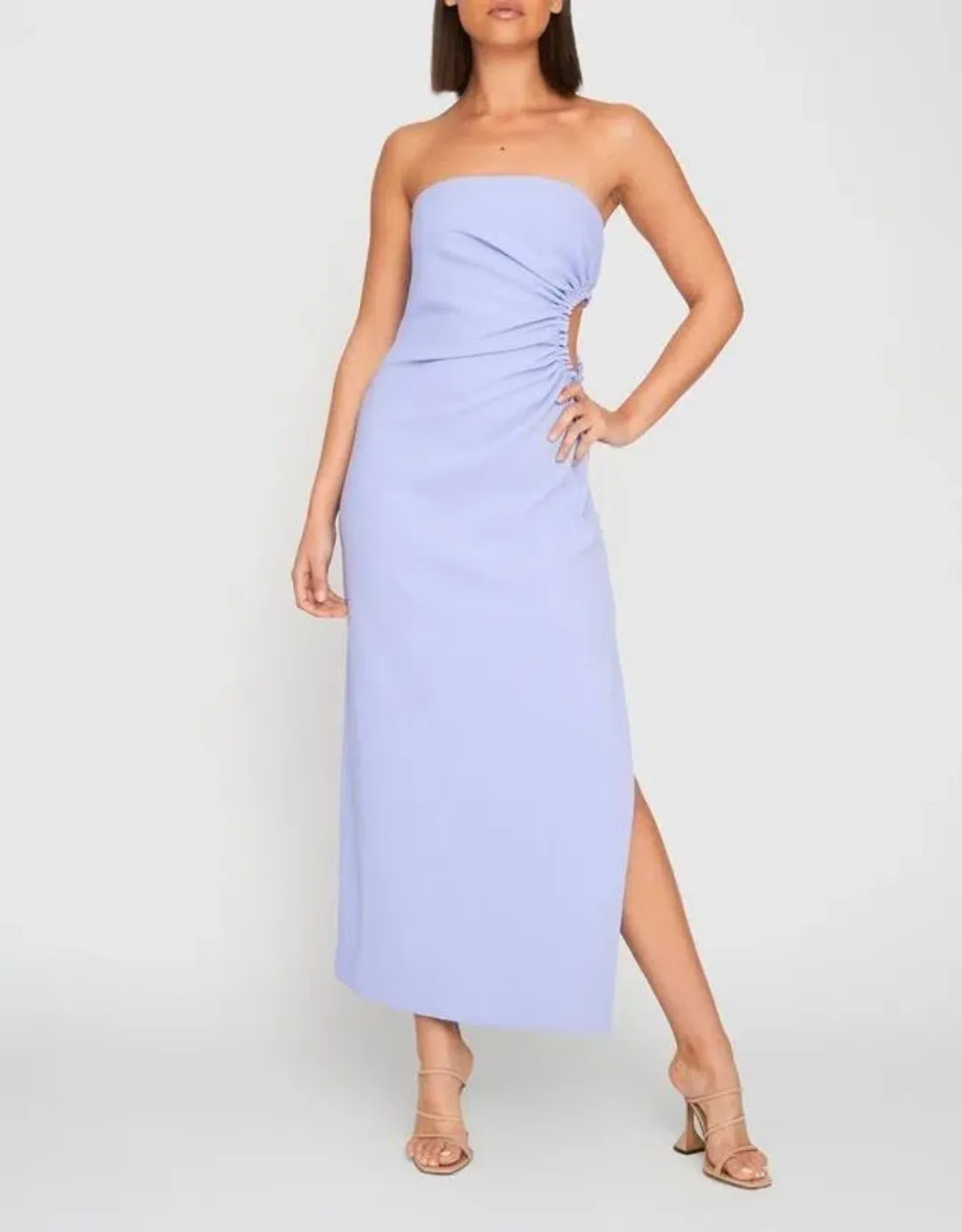 By Johnny Selena Strapless Dress Size 12 for rent on The Volte - main image