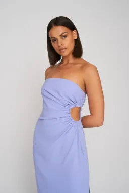 By Johnny Selena Strapless Dress Size 12 for rent on The Volte - image 2