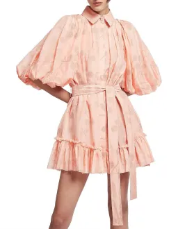 Textual Mini Dress for rent on The Volte - image 3