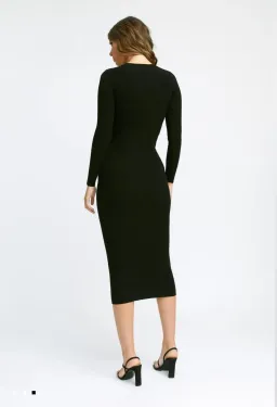 LONG SLEEVE CUT OUT DRESS for rent on The Volte - image 3