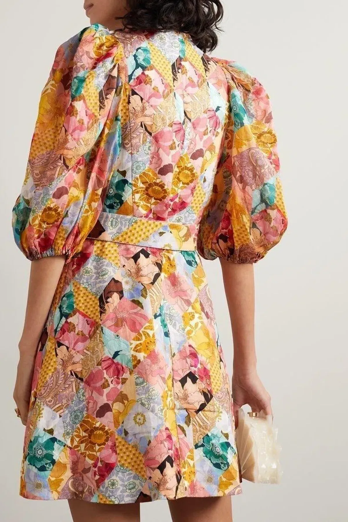 Zimmermann Tempo Kaleidoscope Mini Dress Floral Size 2 / Au 12 - Image 3