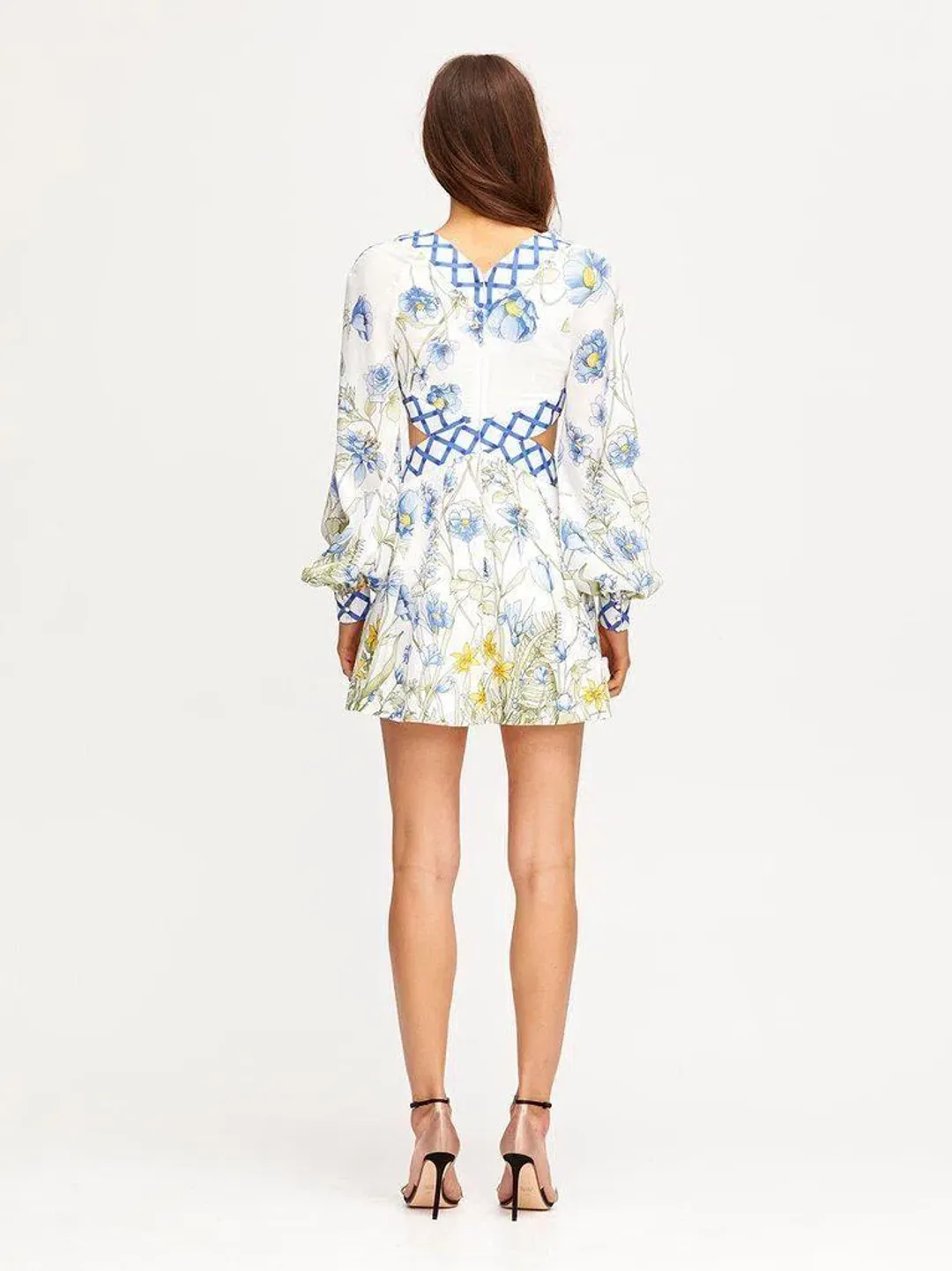 Alice McCall Flower Girl Mini Dress Print Size 8 for rent on The Volte - main image