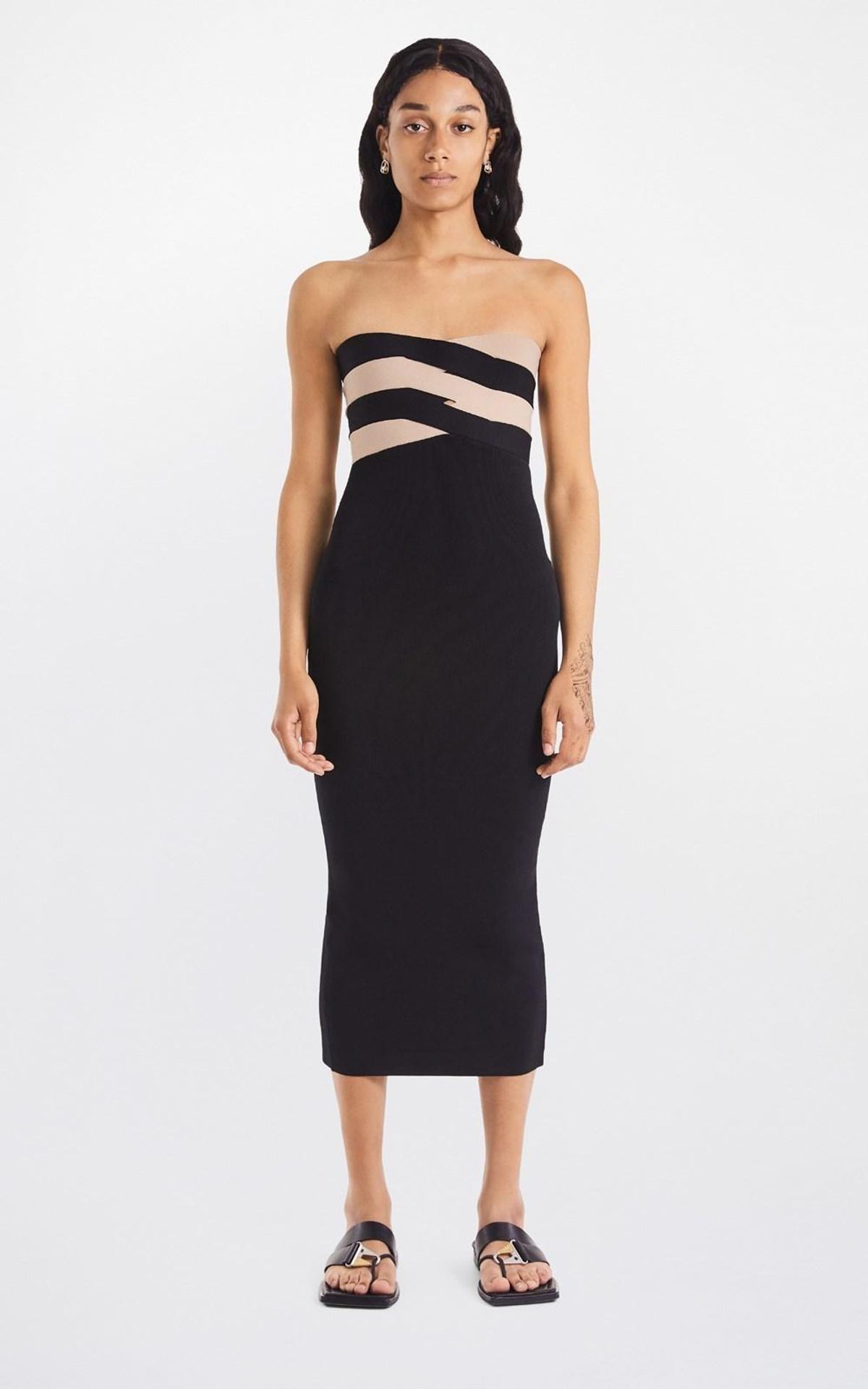 Dion Lee Interlock Bustier Dress for rent on The Volte - main image