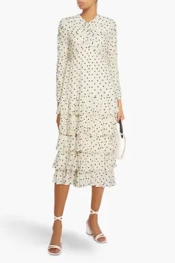 Zimmermann Concert Drawn Midi Dress Print Size 1 / Au 10 for rent on The Volte - image 1