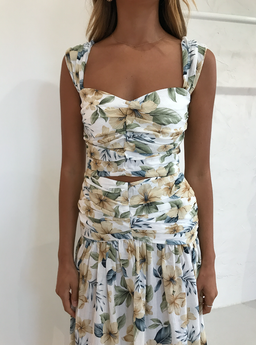 Bec & Bridge Fleurette Midi Skirt Print Size 6 for rent on The Volte - image 2