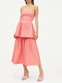 Manning Cartell pink girl on film dress for rent on The Volte - image 1