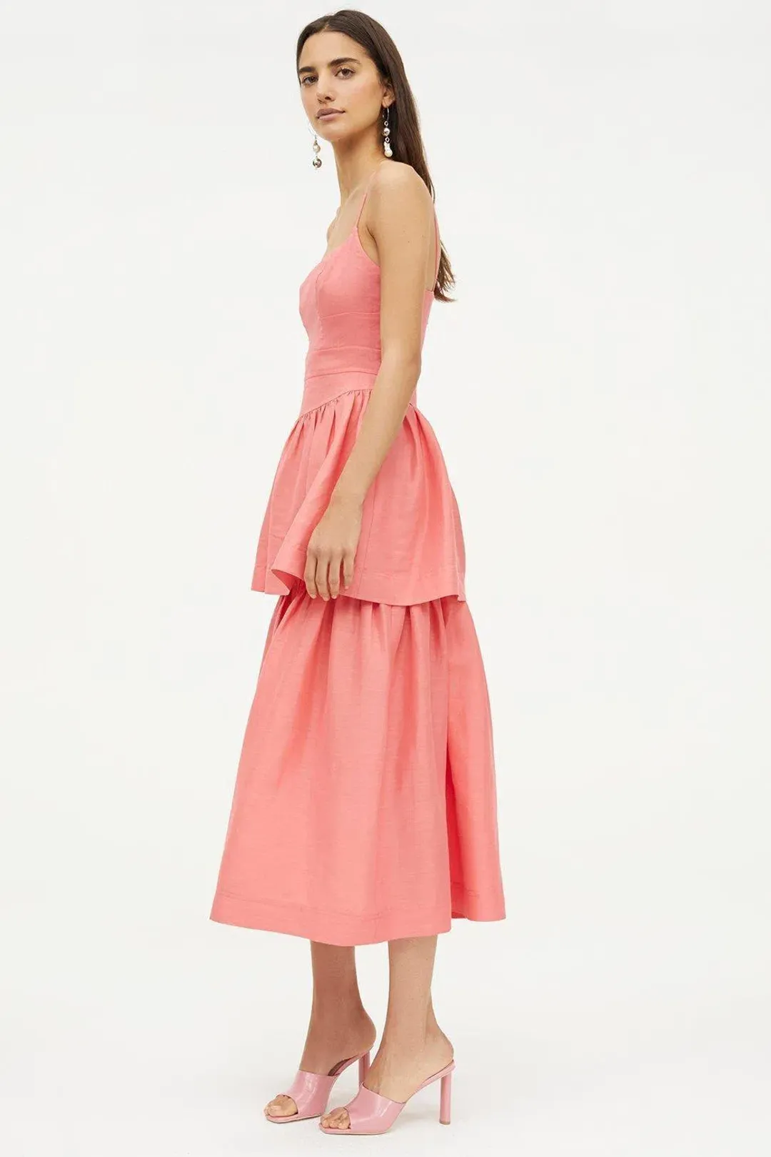 Manning Cartell pink girl on film dress for rent on The Volte - main image