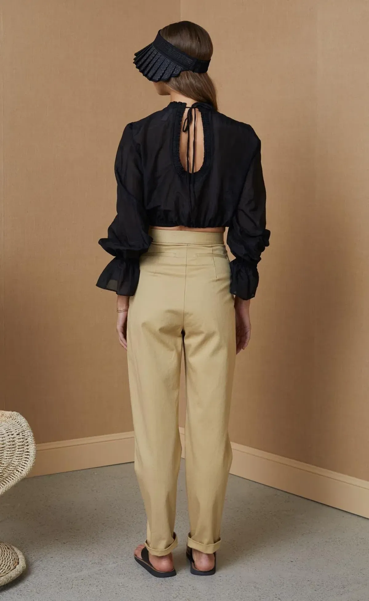 Bec and Bridge Papillon Blouse Black Size 8 - Image 1