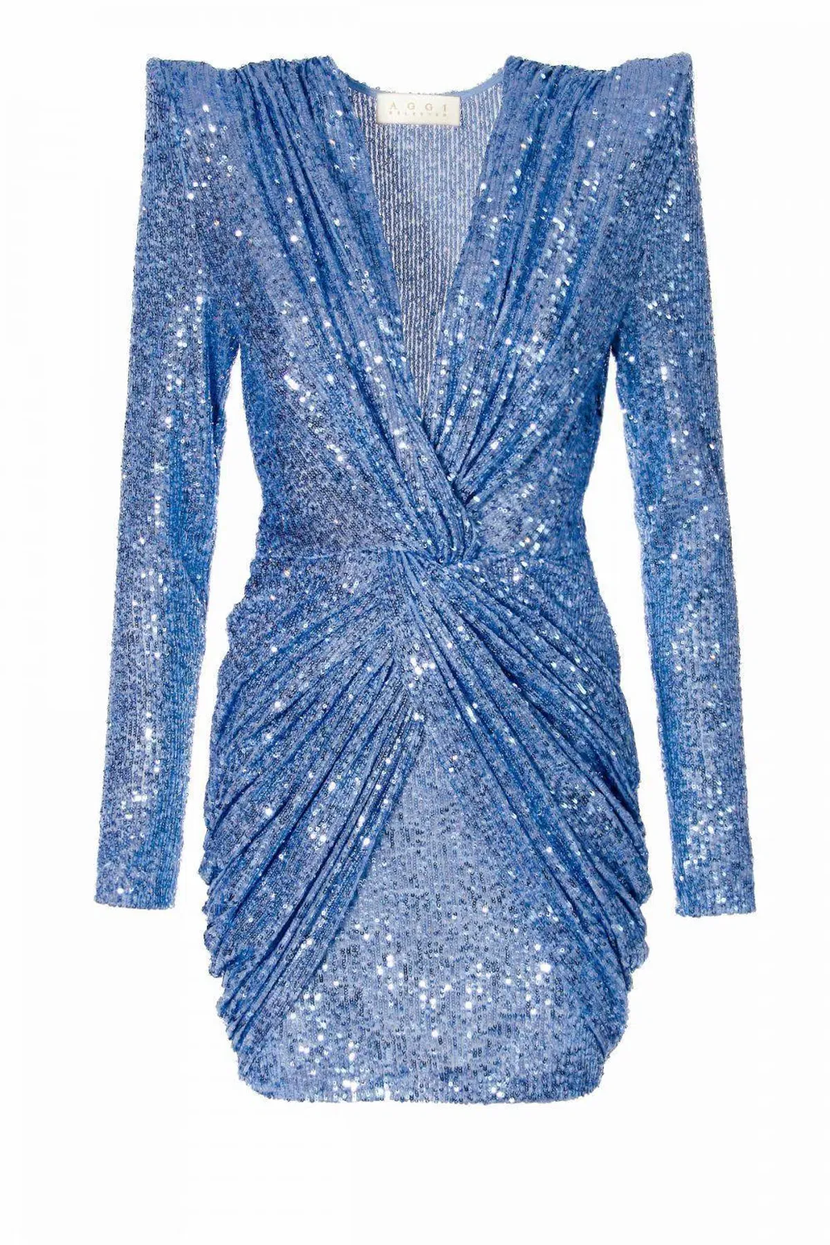 AGGI Sukienka Jennifer illusion blue dress - Image 3