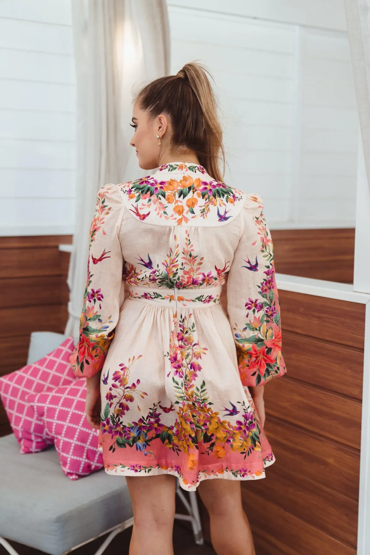 Zimmermann Tropicana Mini Dress - Size 0 - Image 2