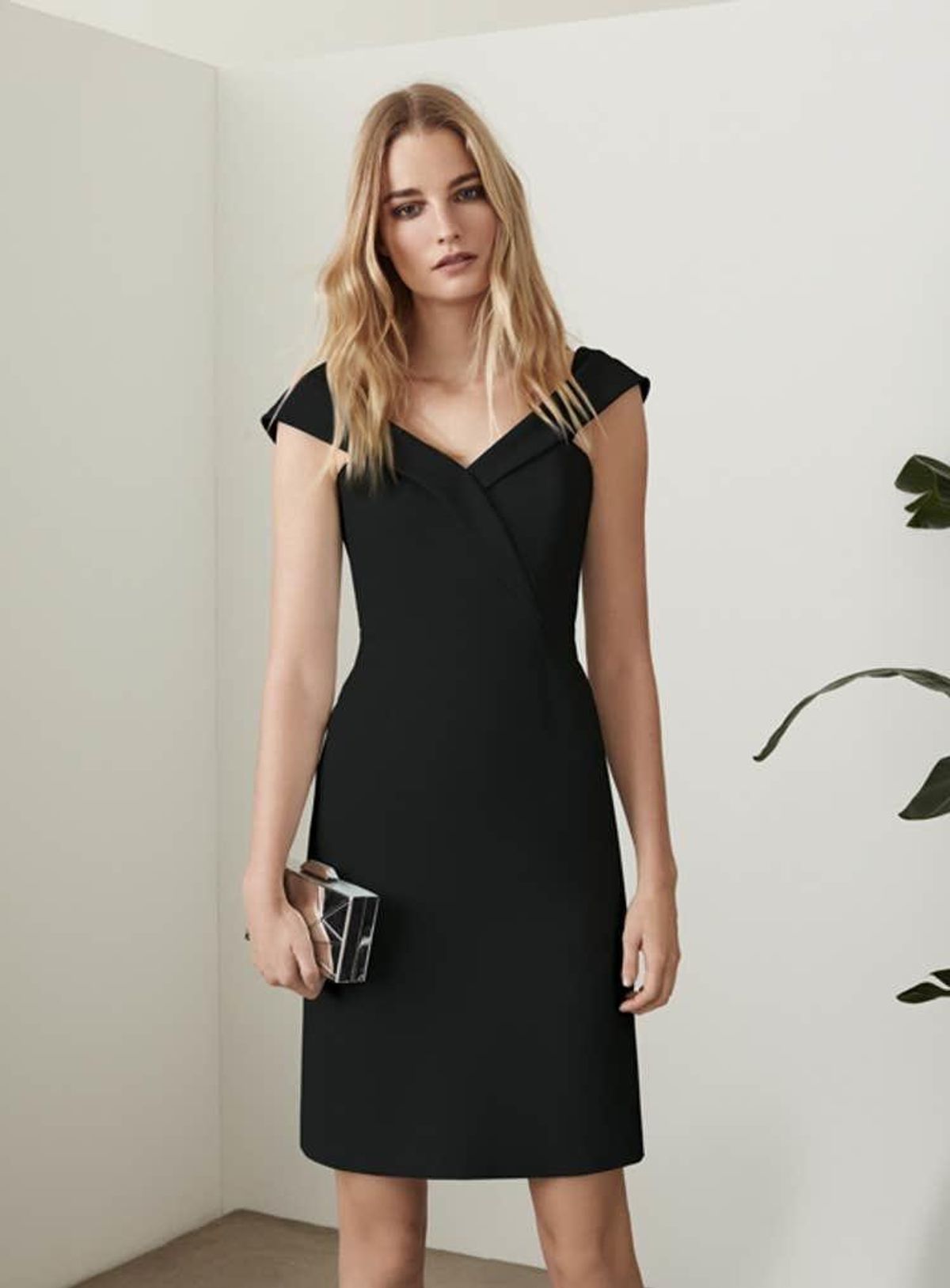 Reiss Little Black Dress Black Size 10 for rent on The Volte - main image