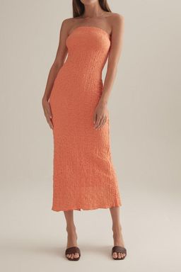 Ownley Petra Dress in Aperol Spritz for rent on The Volte - image 1