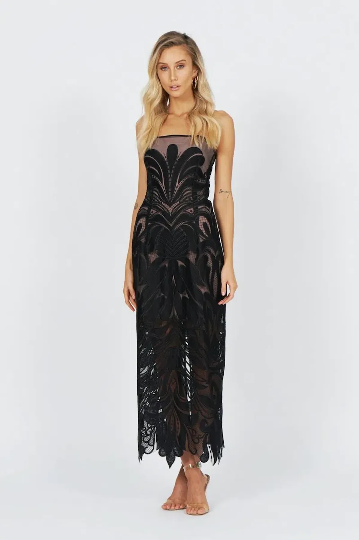 Natalie Rolt Mimi Gown Black Size 8 - Image 3