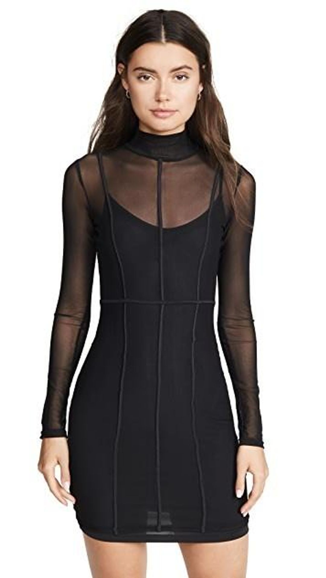 Ksubi Static Dress Black for rent on The Volte - main image
