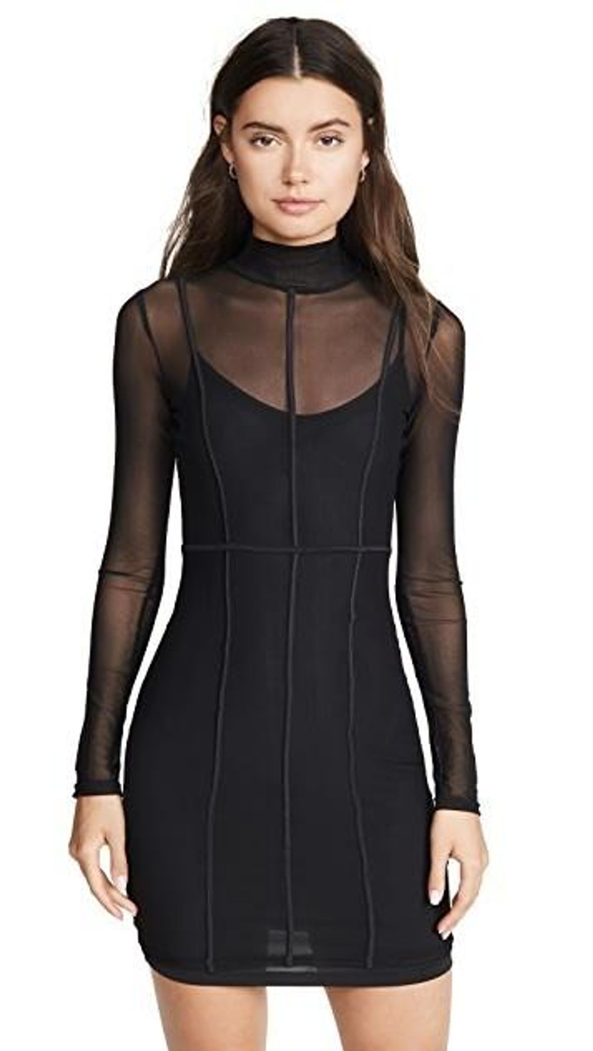 Ksubi Static Dress Black for rent on The Volte - main image