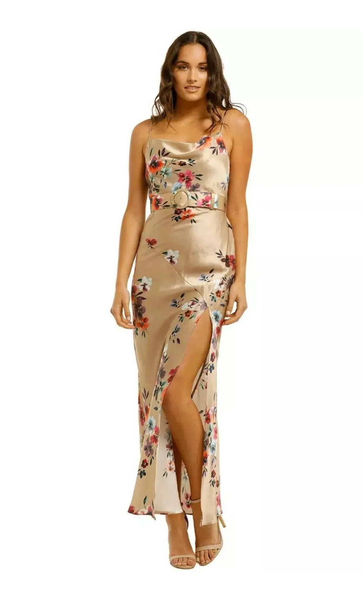 Nicholas Simone Slip Style Silk Dress Print Size 10 for rent on The Volte - main image