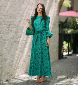 Zimmermann Lulu High Neck Dress Floral Size 14 / 3 for rent on The Volte - image 2
